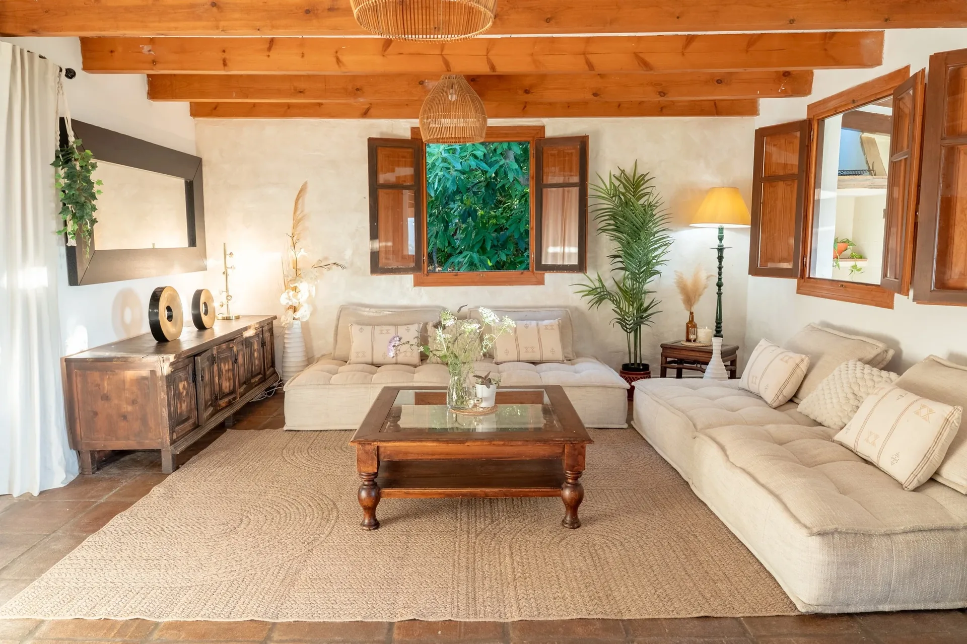 Main lounge at the Villa, La Fuente de Casares